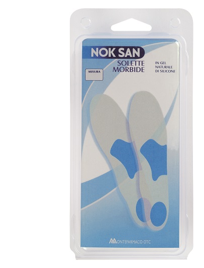 NOK SAN GEL SOLETTE MORBIDE S 2 PEZZI - Gruppofarmastore.it