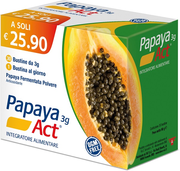 PAPAYA ACT 3G 30 BUSTINE - Gruppofarmastore.it