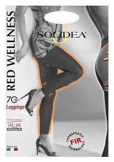 RED WELLNESS 70 LEGGINS NERO 4XL - Gruppofarmastore.it