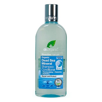 DR ORGANIC DEAD SEA MINERALS SALI MAR MORTO SHAMPOO CONDITIONER SHAMPOO BALSAMO 2 IN 1 265 ML - Gruppofarmastore.it
