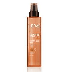 LIERAC SUNIFIC SOLAIRE 2 OLIO RIVELATORE SPF 15 125 ML - Gruppofarmastore.it