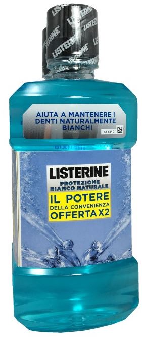 LISTERINE PROTEZIONE BIANCO NATURALE BUNDLE 2 X 500 ML - Gruppofarmastore.it