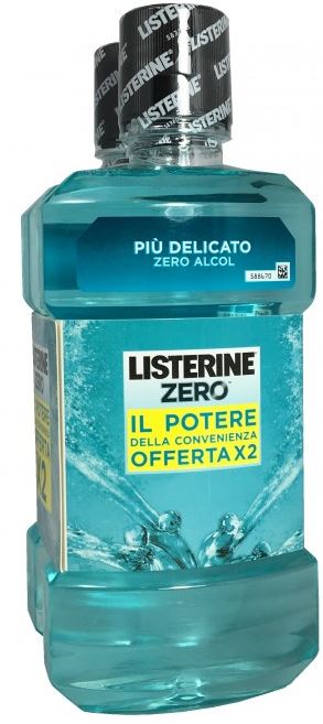 LISTERINE ZERO BUNDLE 2 X 500 ML - Gruppofarmastore.it