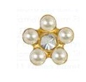 INVERNESS ORECCHINI FIORE PERLE/CRYSTAL PLACCATI ORO R931C - Gruppofarmastore.it