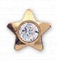 INVERNESS ORECCHINI STELLA CRYSTAL PLACCATI ORO R24C1 - Gruppofarmastore.it