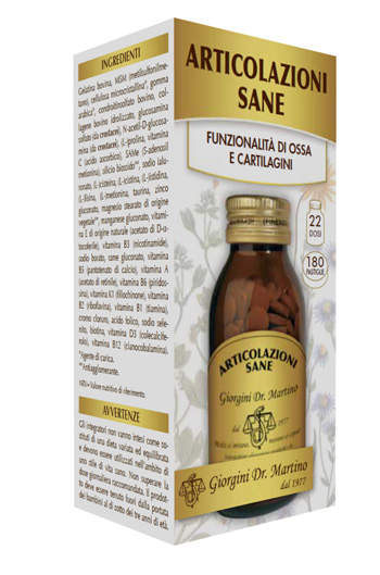ARTICOLAZIONI SANE 180 PASTIGLIE - Gruppofarmastore.it