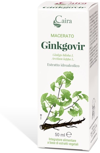 CAIRA GINKGOVIR MACERATO IDROALCOLICO GOCCE 50 ML - Gruppofarmastore.it