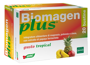 BIOMAGEN PLUS TROPICAL 20 BUSTE ASTUCCIO 100 G - Gruppofarmastore.it