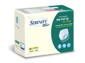 PANNOLONE A MUTANDINA SERENITY PULL UP BE FREE SD EXTRA SMALL 14 PEZZI - Gruppofarmastore.it