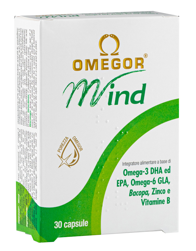 OMEGOR MIND 30 CAPSULE MOLLI - Gruppofarmastore.it