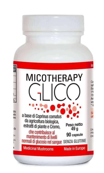MICOTHERAPY GLICO 90 CAPSULE VEGETALI - Gruppofarmastore.it