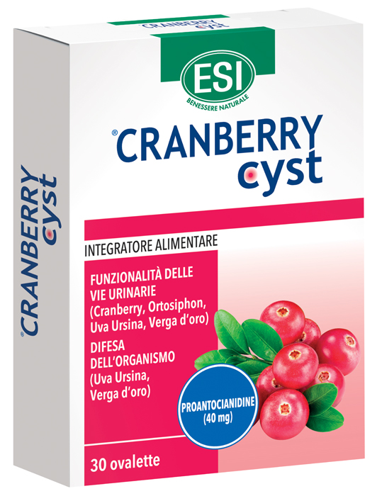ESI CRANBERRY CYST 30 OVALETTE - Gruppofarmastore.it