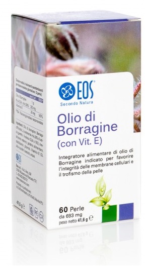 EOS OLIO BORRAGINE 60 PERLE 690MG - Gruppofarmastore.it