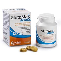 MANGIME COMPLEMENTARE PER CANI GLUTAMAX FORTE BARATTOLO 40 COMPRESSE - Gruppofarmastore.it