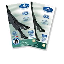 CALZA UOMO COTONE 70 DENARI  GRANDE NERO - Gruppofarmastore.it