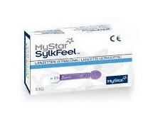 LANCETTE PUNGIDITO MYSTAR SYLKFEEL LANCETS 33 GAUGE 25 PEZZI - Gruppofarmastore.it