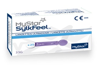 LANCETTE PUNGIDITO MYSTAR SYLKFEEL LANCETS 33 GAUGE 50 PEZZI - Gruppofarmastore.it
