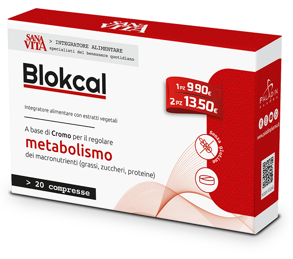 SANAVITA BLOKCAL 20 COMPRESSE - Gruppofarmastore.it