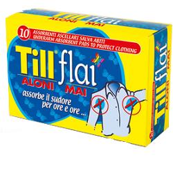 TILL FLAI ASSORBENTI ASCELLARI 10 PEZZI - Gruppofarmastore.it