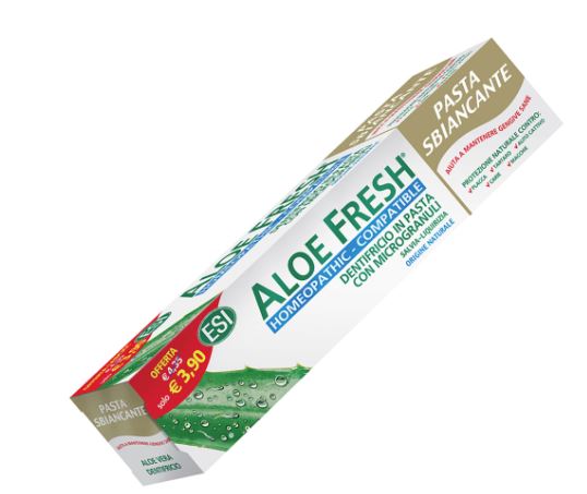 ESI ALOE FRESH PASTA SBIANCANTE 100 ML OFFERTA - Gruppofarmastore.it