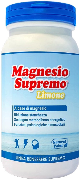 MAGNESIO SUPREMO LIMONE POLVERE 150 G - Gruppofarmastore.it