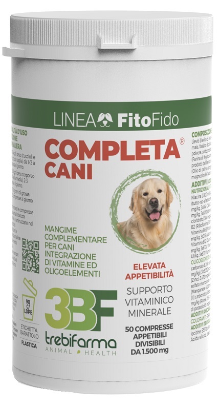 COMPLETA CANI 50 COMPRESSE BARATTOLO 75 G - Gruppofarmastore.it