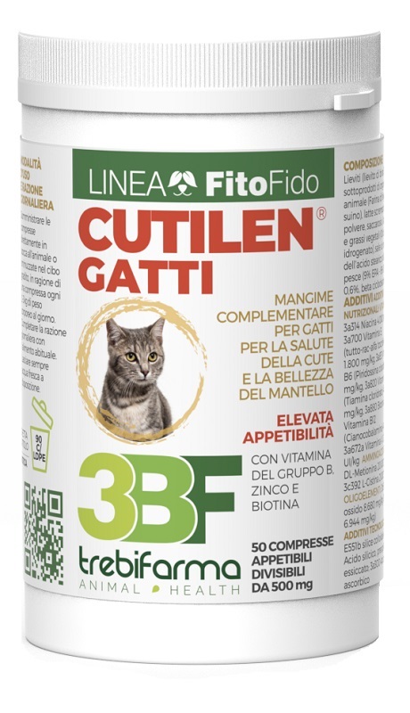 CUTILEN GATTI 50 COMPRESSE BARATTOLO 25 G - Gruppofarmastore.it