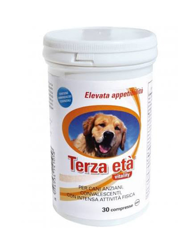 TERZA ETA' CANI 30 COMPRESSE BARATTOLO 45 G - Gruppofarmastore.it
