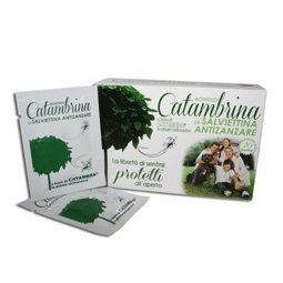 CATAMBRINA SALVIETTINE ANTI ZANZARE 20 PEZZI - Gruppofarmastore.it