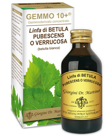 GEMMO 10+ BETULLA B LINFA 100 ML LIQUIDO ANALCOLICO - Gruppofarmastore.it