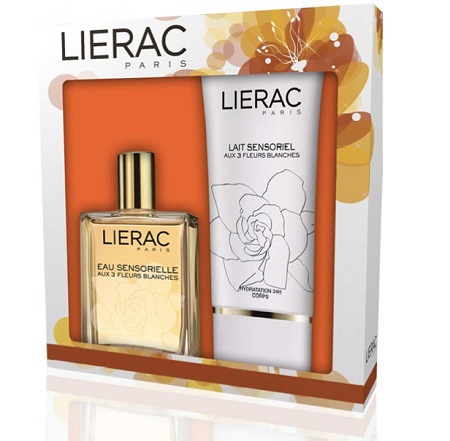 LIERAC COFANETTO DI NATALE EAU SENSORIELLE 100 ML LAIT SENSORIELLE 150 ML IN OMAGGIO - Gruppofarmastore.it
