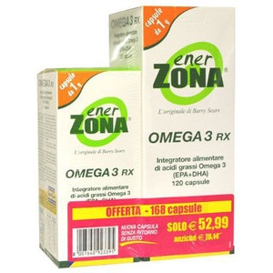 ENERZONA OMEGA 3 RX 120+48 CAPSULE OFFERTA CONVENIENZA - Gruppofarmastore.it