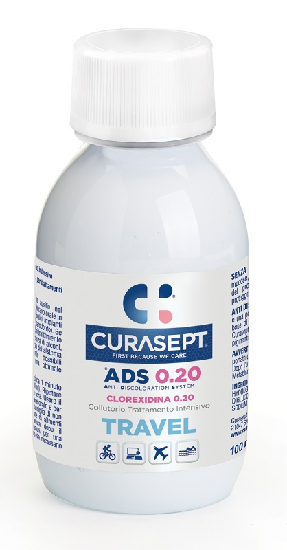 CURASEPT COLLUTORIO 0,20 ADS TRAVEL 100 ML - Gruppofarmastore.it