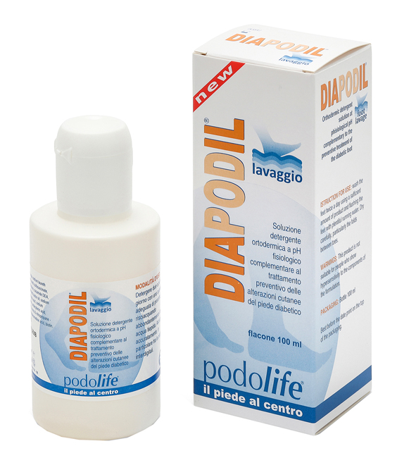 DIAPODIL LAVAGGIO SOLUZIONE DETERGENTE ORTODERMICO 100 ML - Gruppofarmastore.it