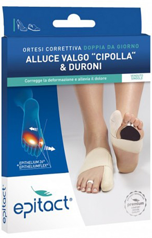 ORTESI CORRETTIVA EPITACT DP SINISTRA TAGLIA SMALL 1 PEZZO - Gruppofarmastore.it