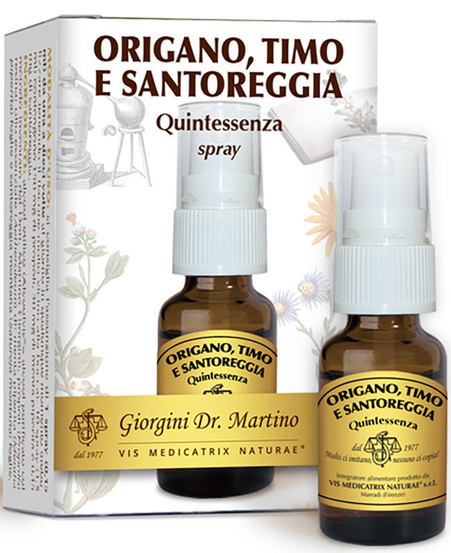 ORIGANO TIMO SANTOREGGIA SPRAY 15 ML - Gruppofarmastore.it