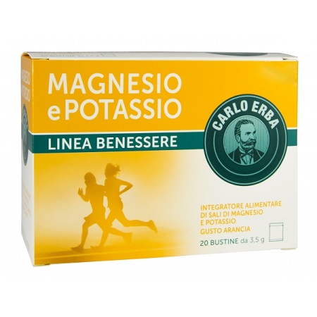 CARLO ERBA MAGNESIO E POTASSIO 20 BUSTINE - Gruppofarmastore.it