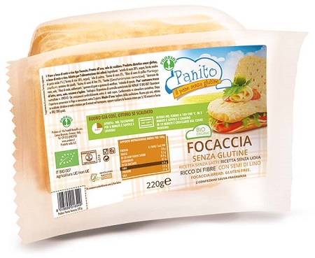 PANITO FOCACCIA 110 G - Gruppofarmastore.it
