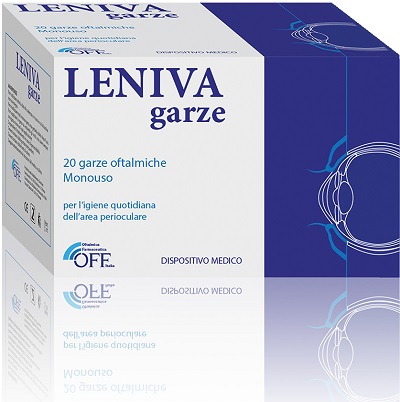 LENIVA GARZE OFTALMICHE 20 PEZZI - Gruppofarmastore.it