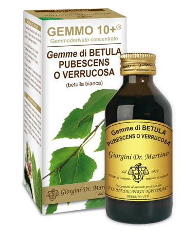 GEMMO 10+ BETULLA BIANCA 100 ML LIQUIDO ANALCOLICO - Gruppofarmastore.it