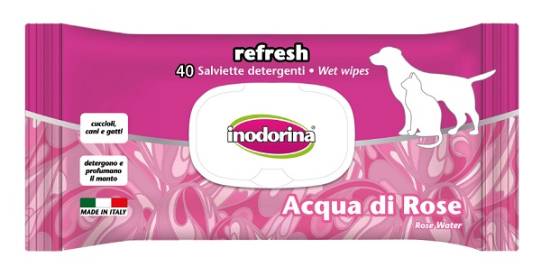 SALVIETTE ROSA INODORINA 40 PEZZI - Gruppofarmastore.it