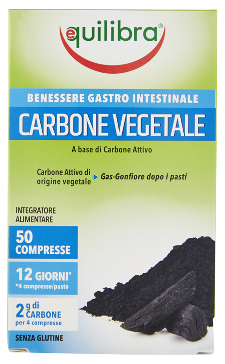 CARBONE VEGETALE 50 COMPRESSE - Gruppofarmastore.it