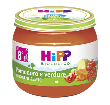 HIPP BIO HIPP BIO OMOGENEIZZATO SUGO POMODORO VERDURE 2X80 G - Gruppofarmastore.it