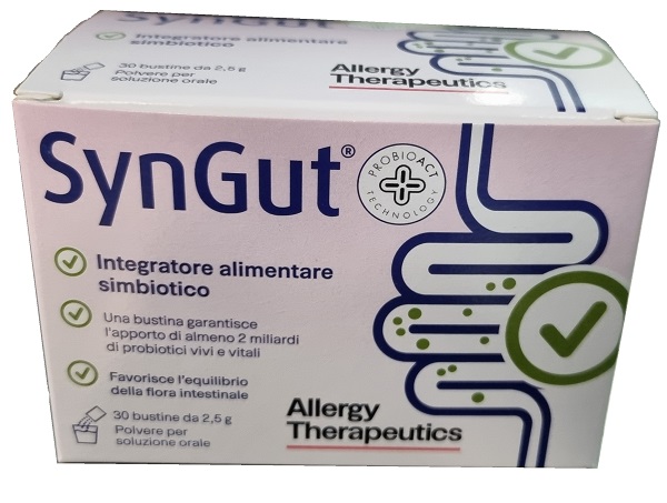 SYNGUT 30 BUSTINE DI LIOFILIZZATO DA 2,5 G IN ASTUCCIO 75 G - Gruppofarmastore.it