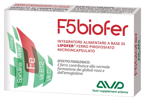 F5 BIOFER 30 CAPSULE BLISTER 14,8 G - Gruppofarmastore.it