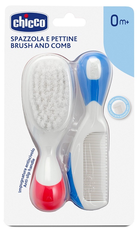 CHICCO SPAZZOLA + PETTINE NYLON - Gruppofarmastore.it