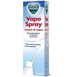 VICKS VAPOSPRAY ACQUA DI MARE ISOTONICO 100 ML - Gruppofarmastore.it