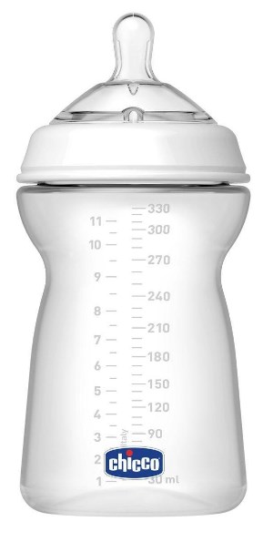 CHICCO BIBERON NATURAL FEEL 6 MESI+330 ML VELOCE - Gruppofarmastore.it