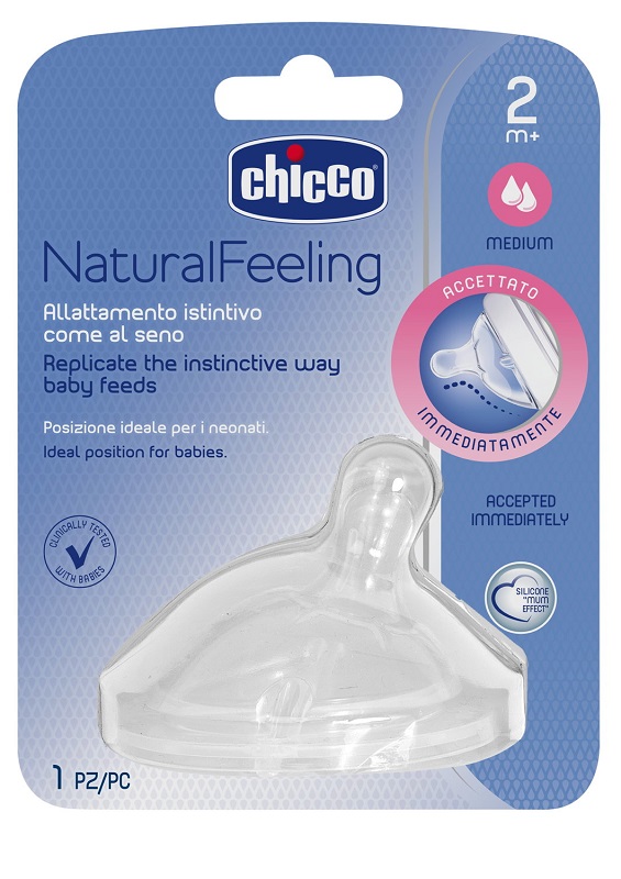 CHICCO TETTARELLA STEPUP NEW 2M+ FLUSSO MEDIO - Gruppofarmastore.it