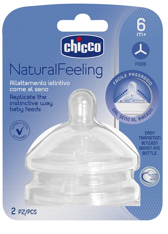 CHICCO TETTARELLA STEPUP NEW 6M+ FLUSSO PAPPA - Gruppofarmastore.it